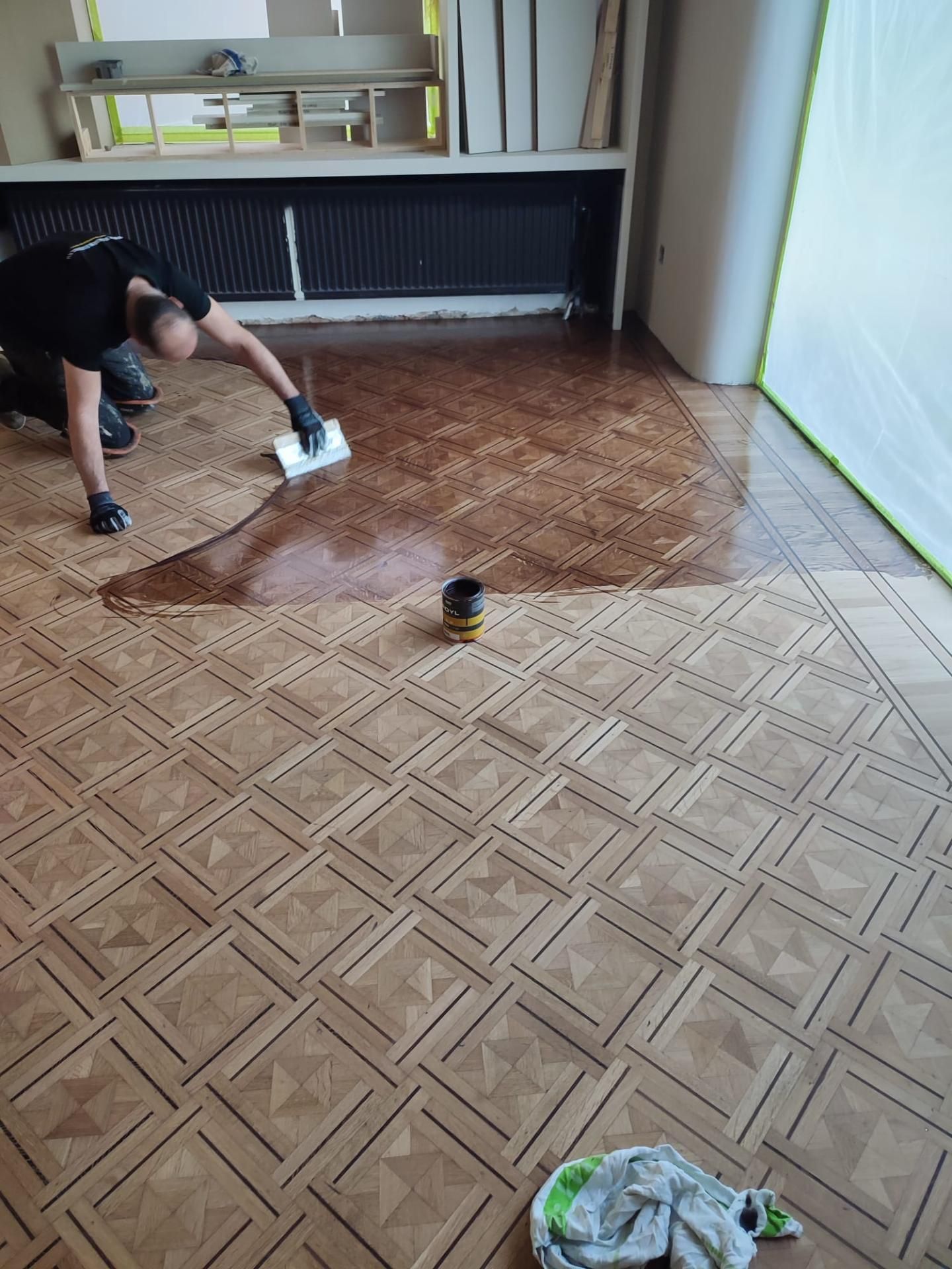 Behandeling parketvloer tegen beschadiging vuil